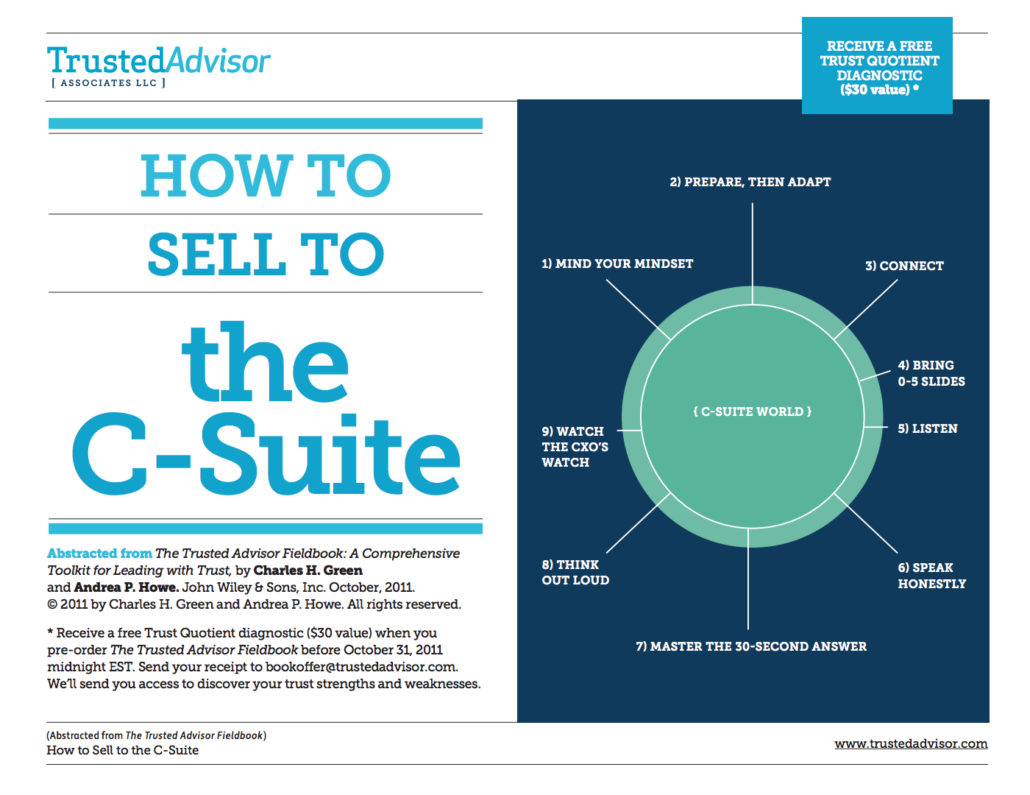 How to Sell to the C-Suite
