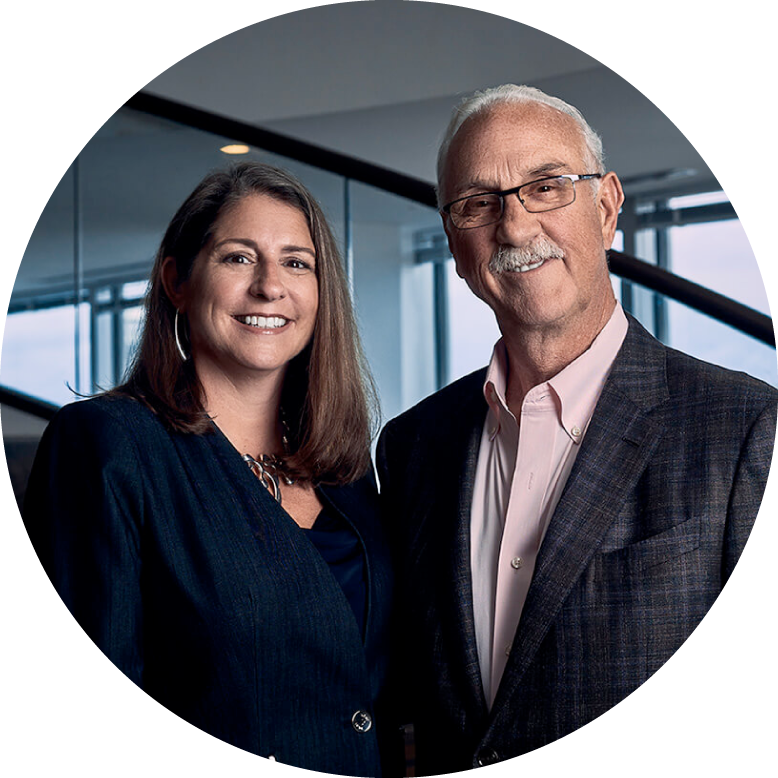 Noelle Mykolenko and Charles Green